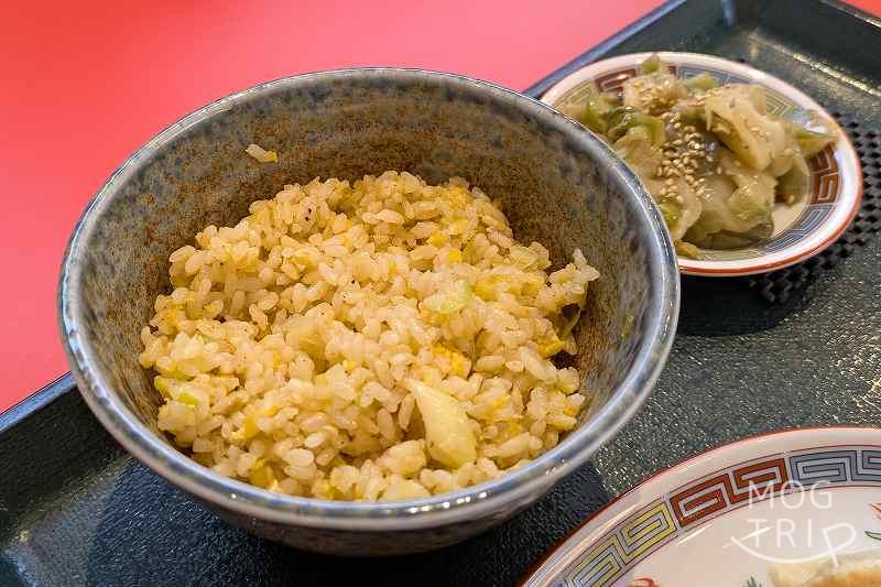 わんたん亭清田支店の「半炒飯」