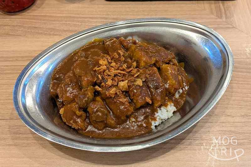 カレーのちからアピア店の「たまねぎカツカレー」