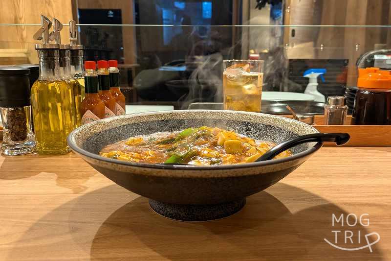 円山麻婆飯店の「麻婆丼（広東風）」