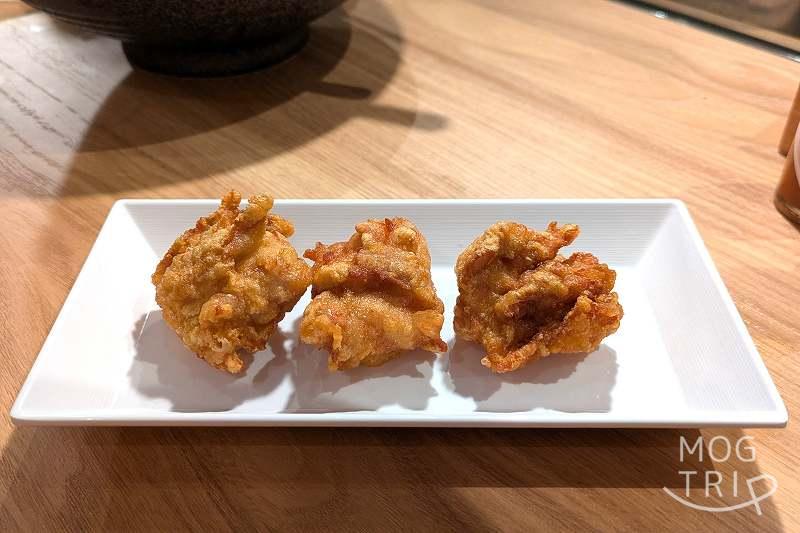 円山麻婆飯店の「鶏の唐揚げ」