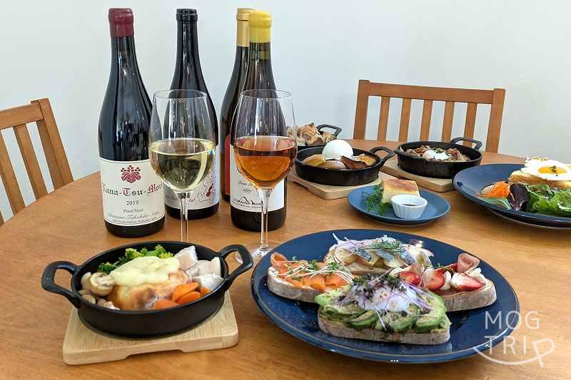 坂と線路とバゲットとの「ディナーメニュー」