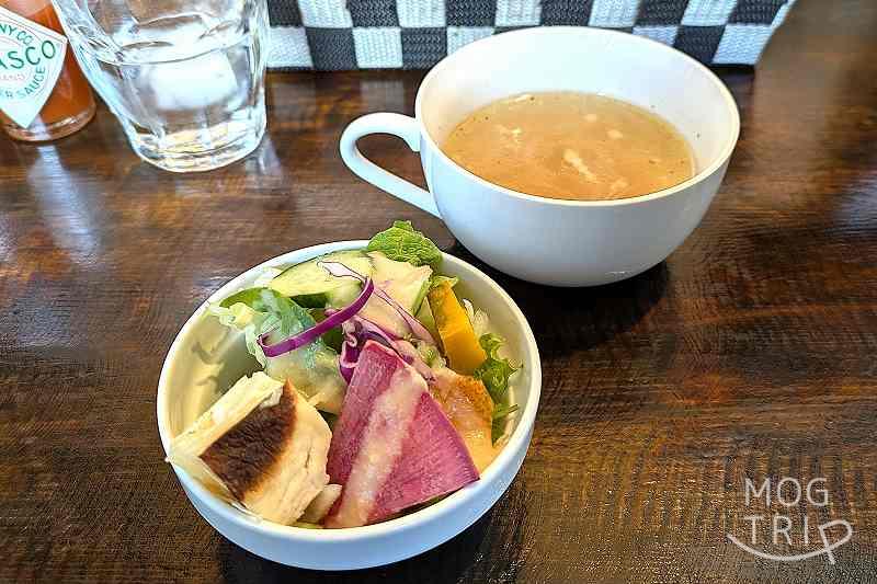 プティハノンの「サラダ・スープ」