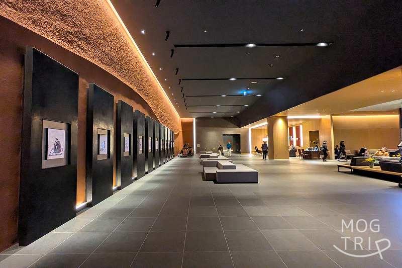 タテルヨシノ・ポルトムの「ホテルロビー」