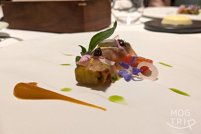 タテルヨシノ・ポルトムの「鰊の燻製とインカのめざめ」