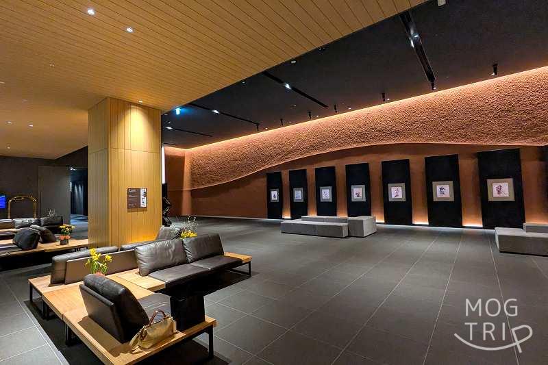 タテルヨシノ・ポルトムの「ホテルロビー」