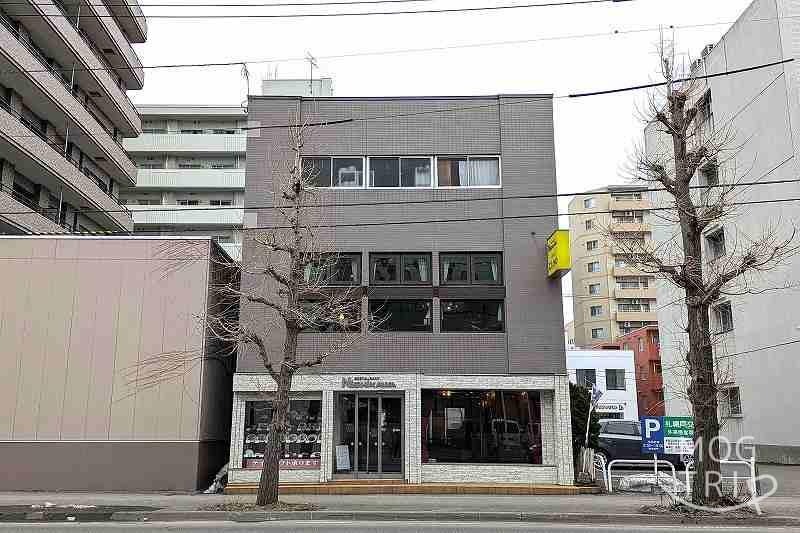 レストランにしかわの「店舗外観(正面側)」