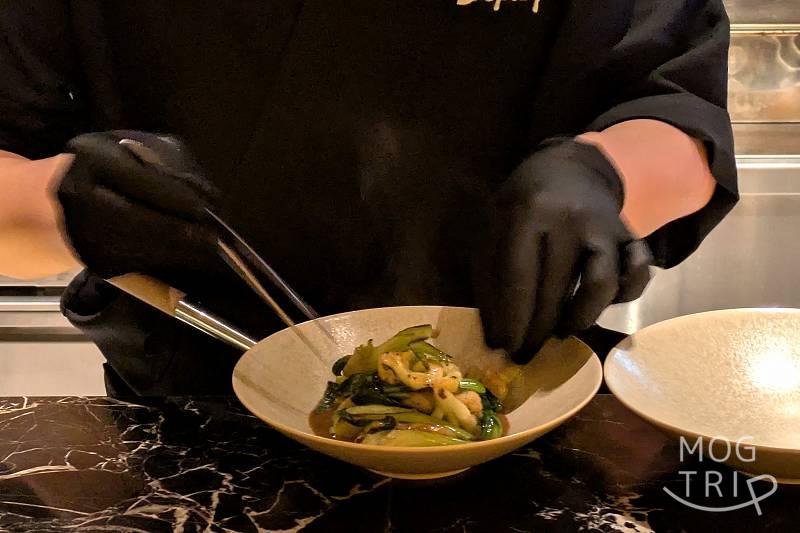 ススキノリビングの「調理風景」