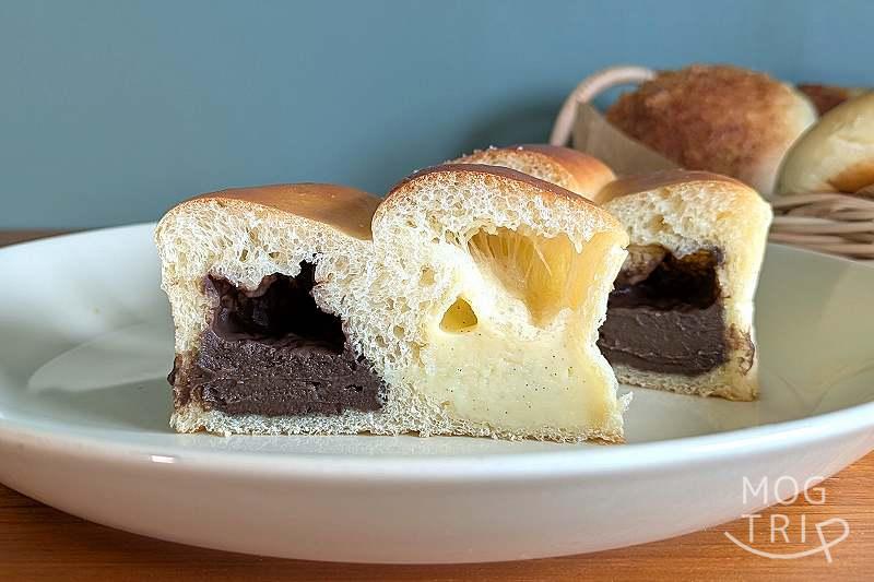 ベーカリーコネル豊平店の「ショコラカスター」