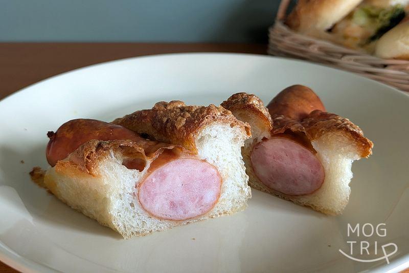 ベーカリーコネル豊平店の「びっくりフランク」