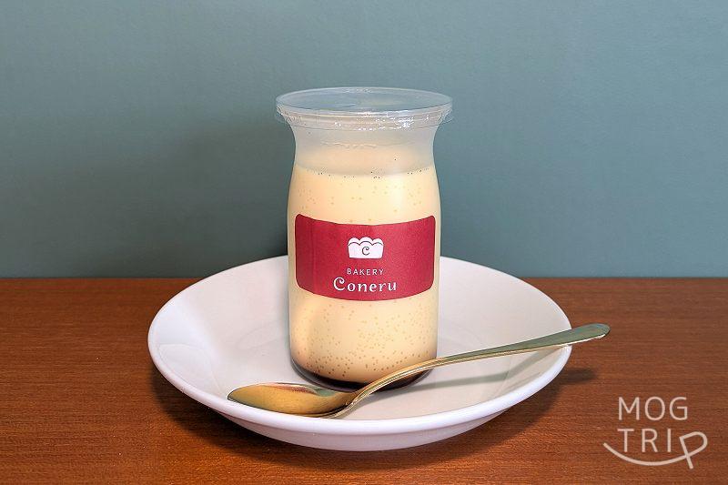 ベーカリーコネル豊平店の「レトロプリン」