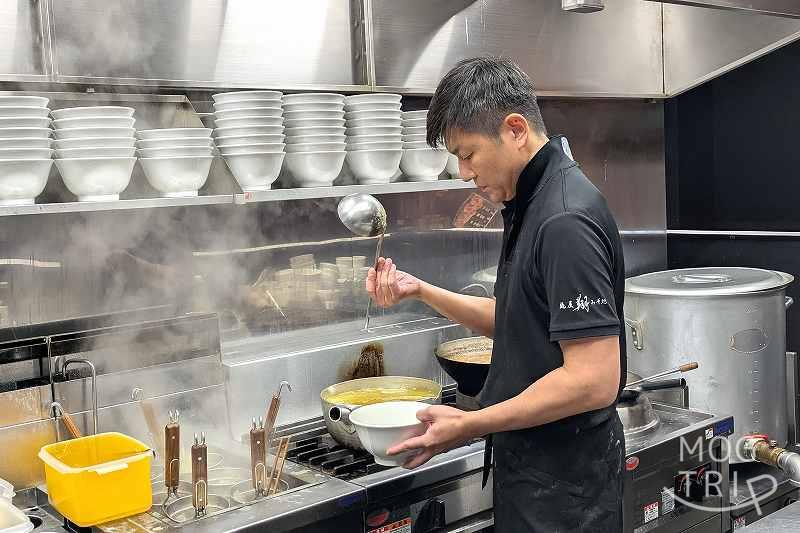 麵屋翔札幌店の「ワンタン塩ラーメン」