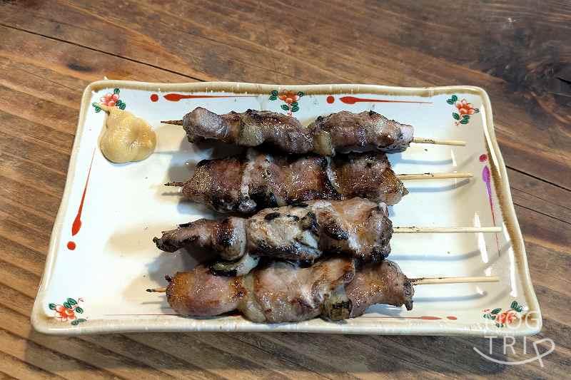 隠れ家嬉酔の「室蘭焼き鳥（塩）」