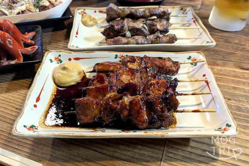 隠れ家嬉酔の「室蘭焼き鳥（たれ）」