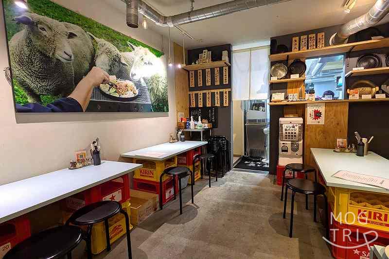 ジンギスカン鹿と熊の「店内の様子」