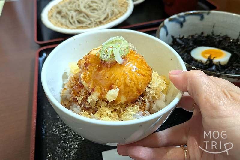 そば切り凛の「蕎麦セット」