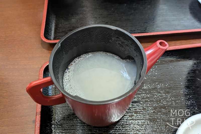 そば切り凛の「親子丼ランチ」