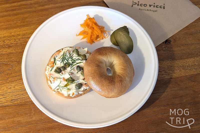ピコリッチの「‘pico’ Set（ベーグル＆パスタ）」