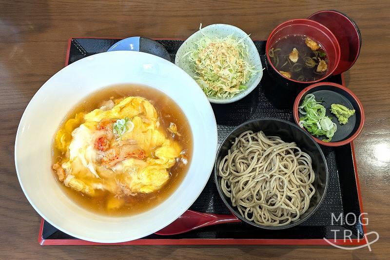 氣鈴亭の「かに玉（白だしあんかけ）定食」