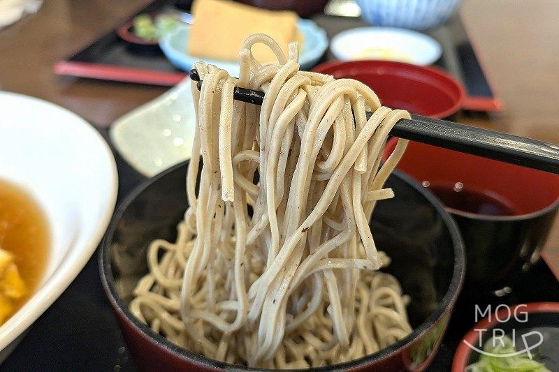 氣鈴亭の「小盛そば」