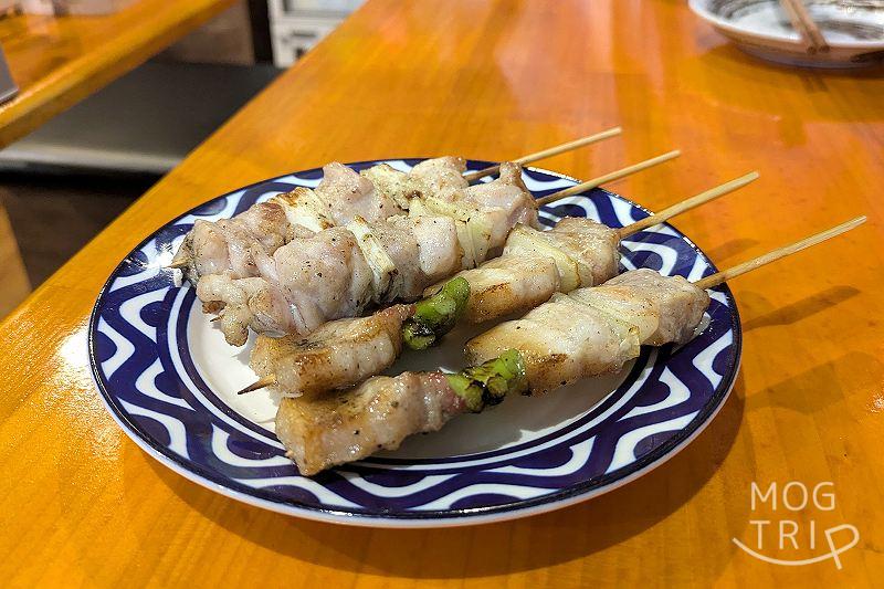 一人焼き鳥Bの「焼き鳥」