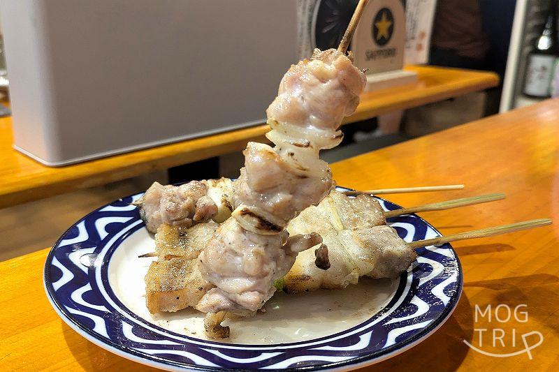 一人焼き鳥Bの「もも・鳥串」