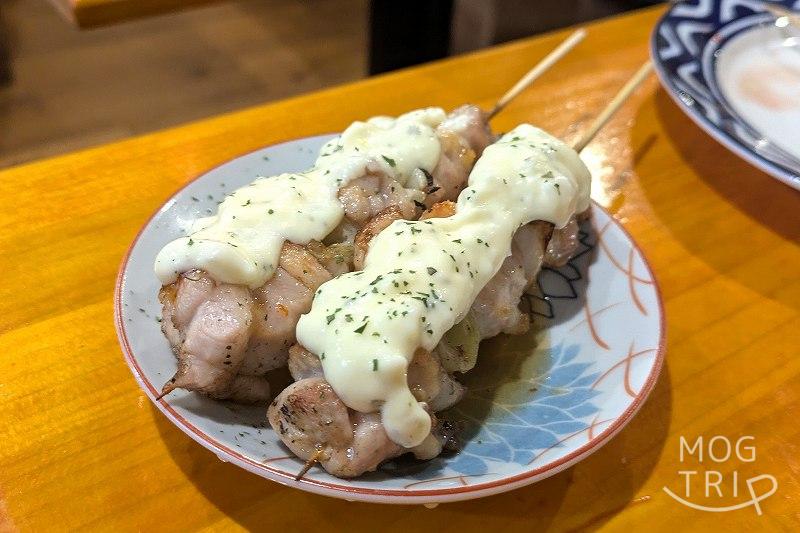 一人焼き鳥Bの「チキン南蛮串」