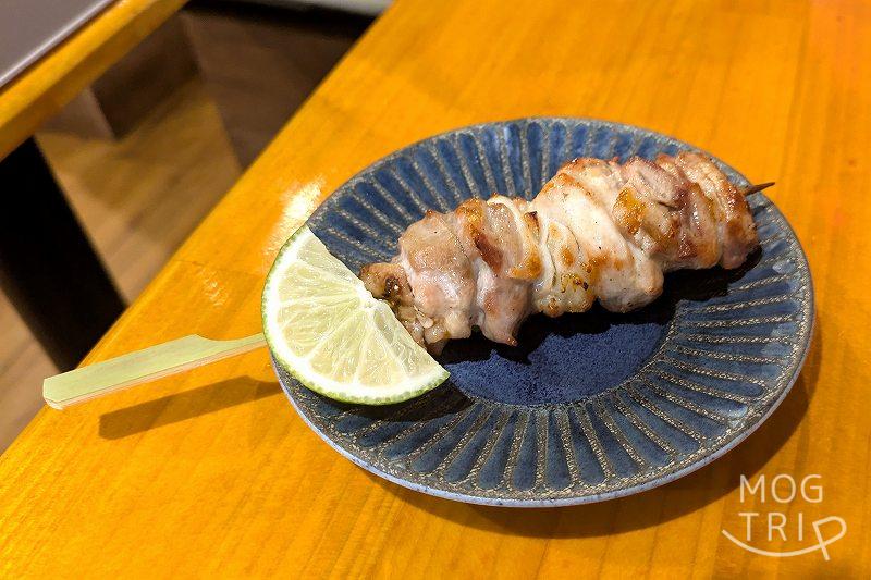 一人焼き鳥Bの「新得地鶏」