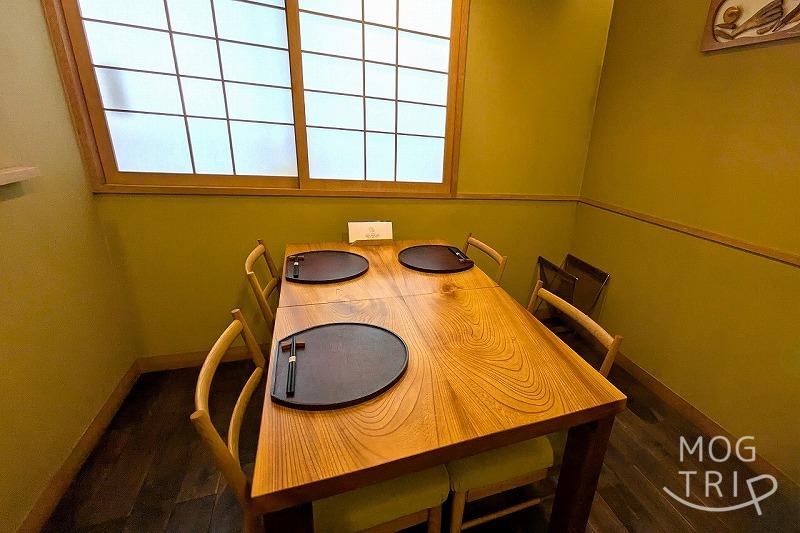 うなぎと季節料理とらやの「店内の様子（1階席）」