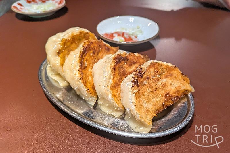 SAPPORO餃子製造所・4PLA店の「名物!大粒餃子(4個)」