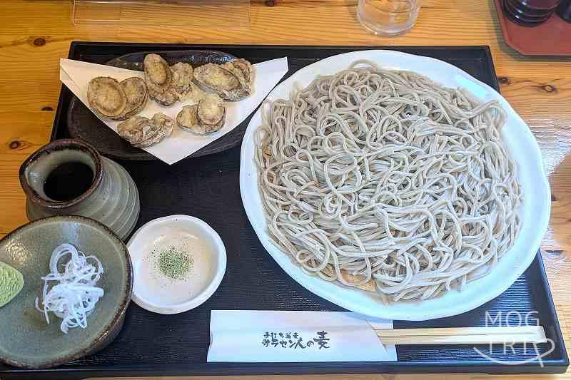 サラセン人の麦の「ごぼう天せいろ」