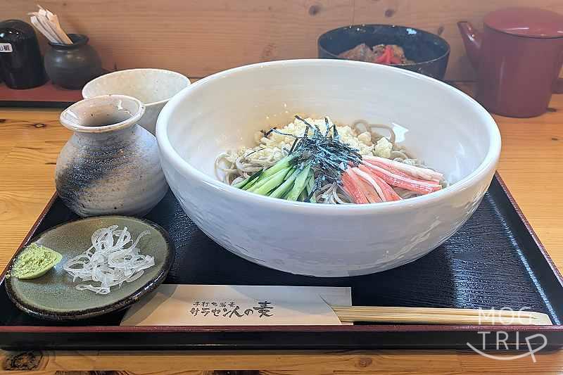 サラセン人の麦の「冷やしたぬき」