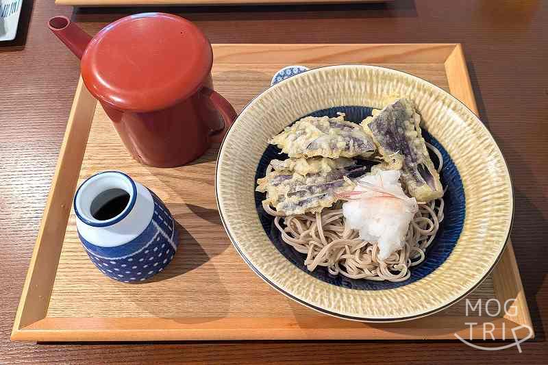 蕎麦切りむら多の「茄子天ぶっかけおろし蕎麦」