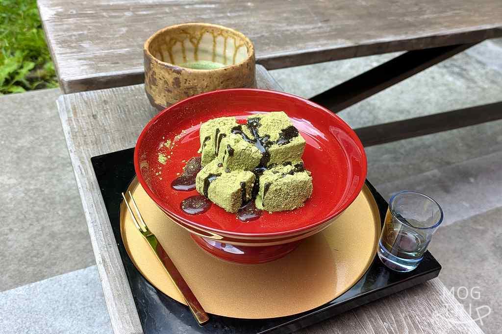 旧寿原邸・茶論スハラの「わらび餅」