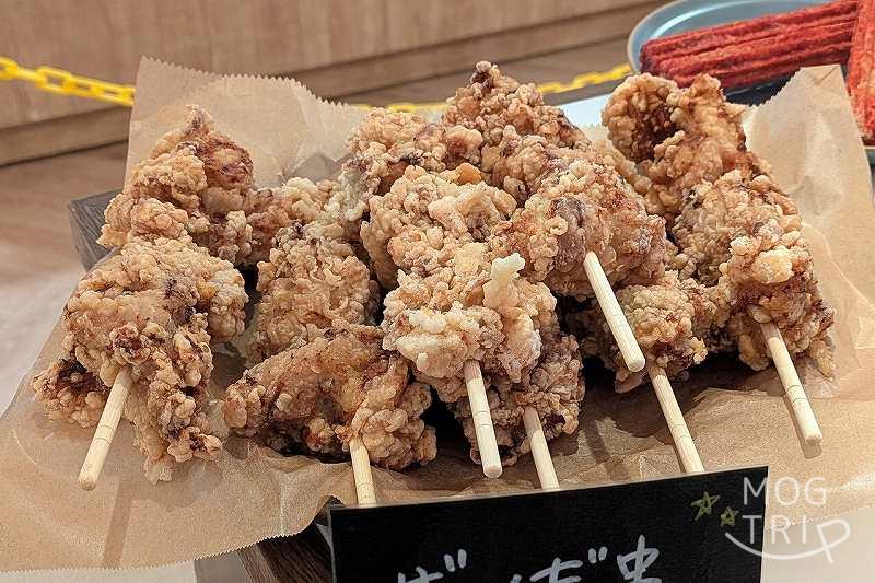 街角のレモンベーカリー琴似店の限定「ザンギ串」