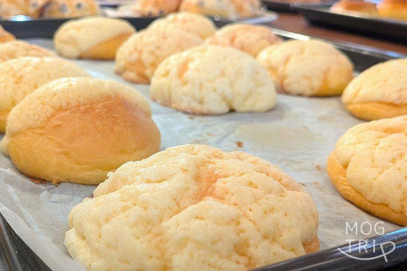 街角のレモンベーカリー琴似店の「ブリオッシュのメロンパン」