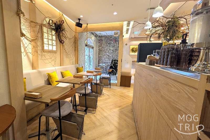街角のレモンベーカリー琴似店の「店内の様子（イートイン）」
