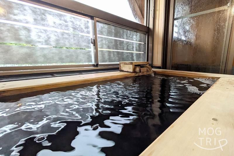 ユン二の湯の客室風呂（和風）