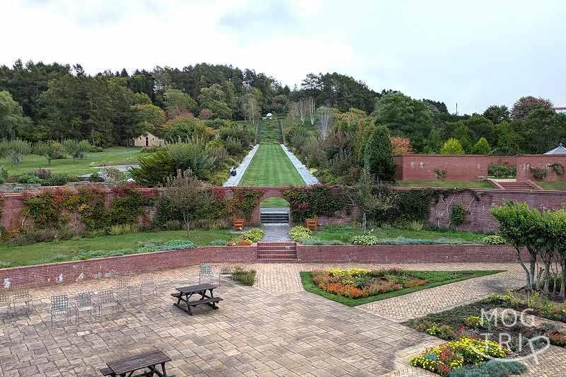由仁ガーデンの「英国風庭園」
