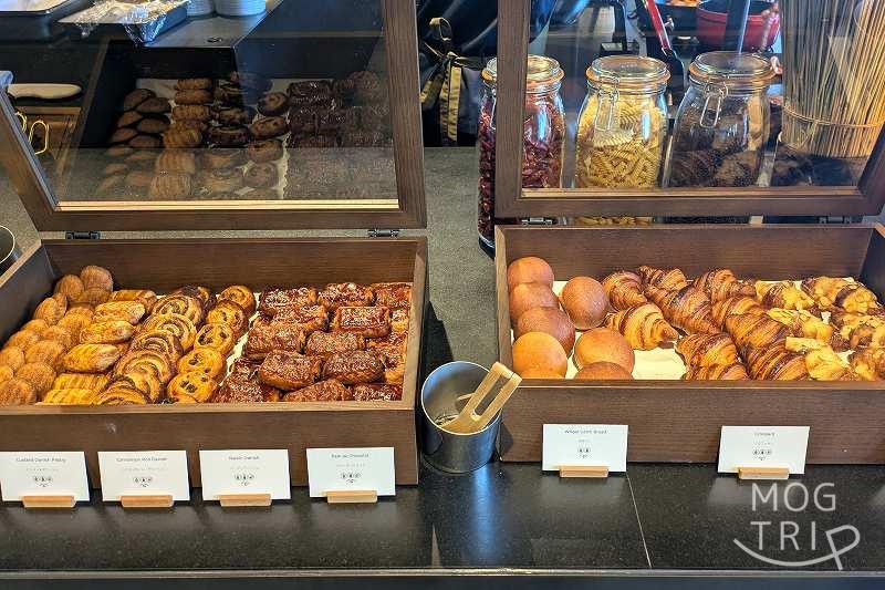 ハイアットセントリック札幌の朝食ビュッフェ:豊富な種類のパン