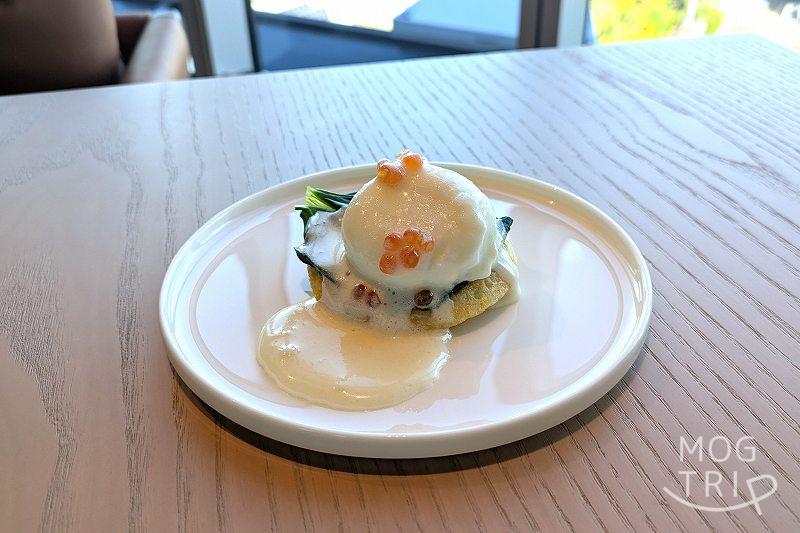 ハイアットセントリック札幌の朝食ビュッフェ:エッグベネディクト